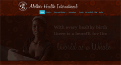 Desktop Screenshot of motherhealth.org